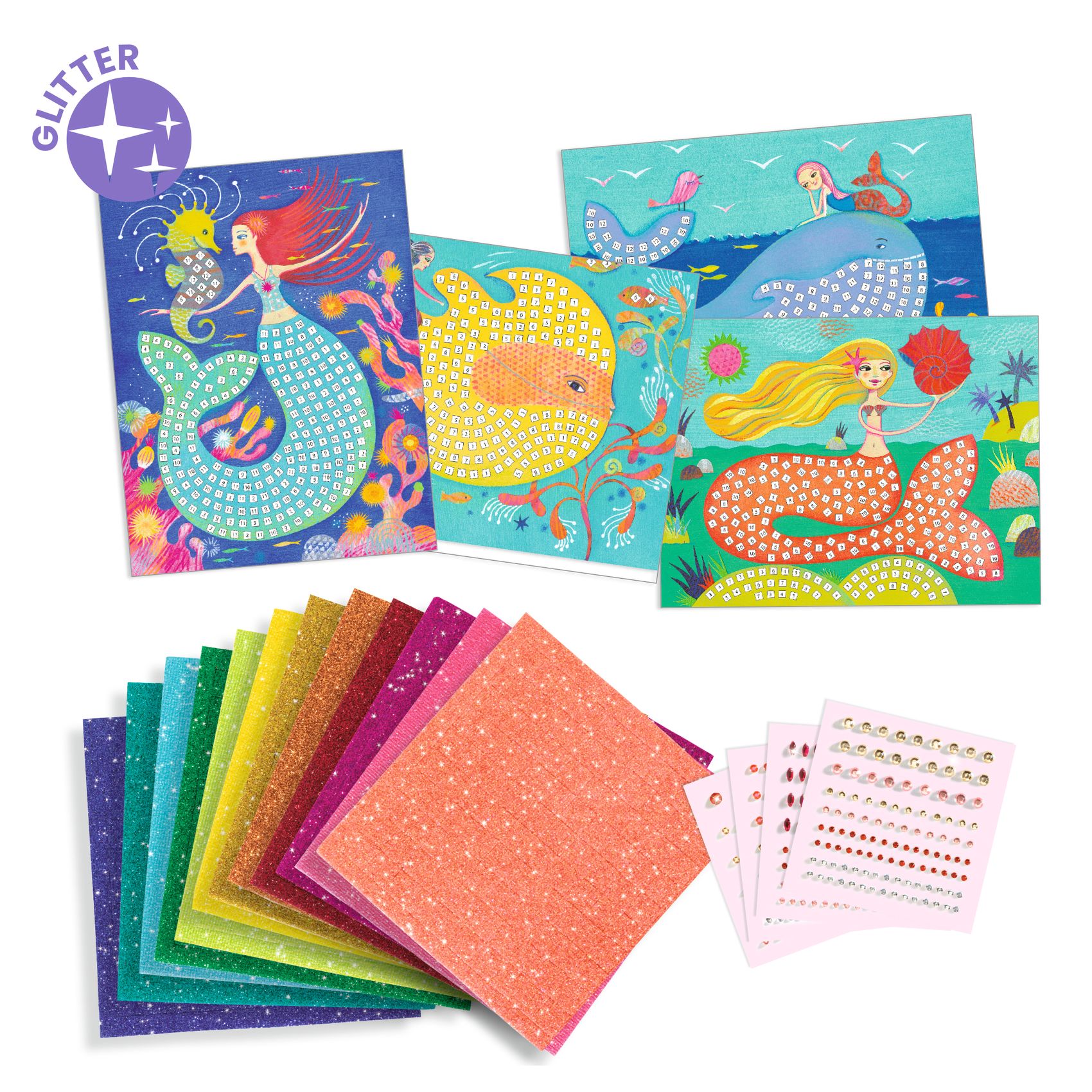 Mozaikkép készítés - A sellő éneke - The murmaids' song