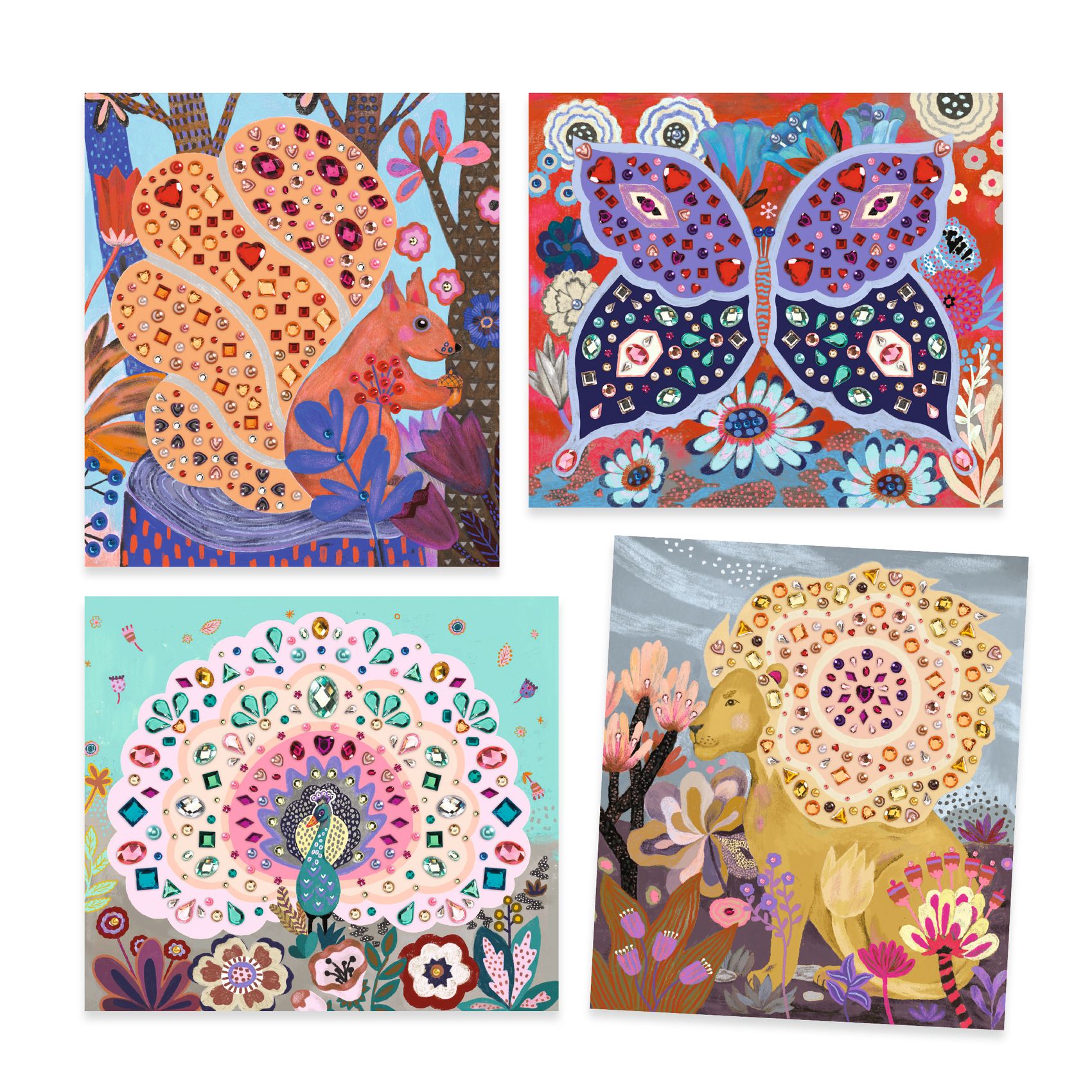 Gyémántszemes strassz képkészítés - Vad szépség - Wild beauty