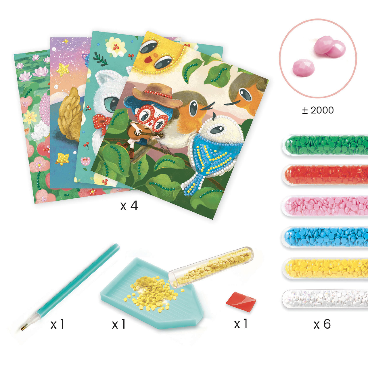 Artistic Diams - Gyémántszemes kirakó - Barátok - Friendships