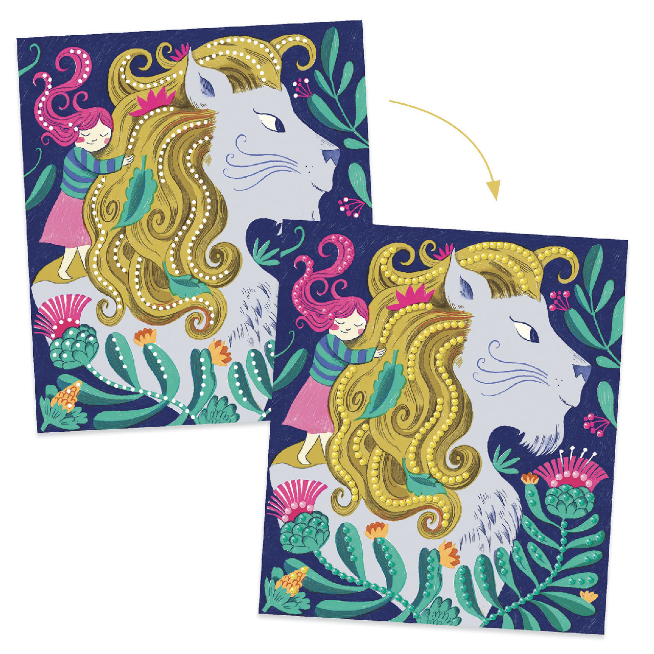 Artistic Diams - Gyémántszemes kirakó - Misztikus lények - Mythical Creatures