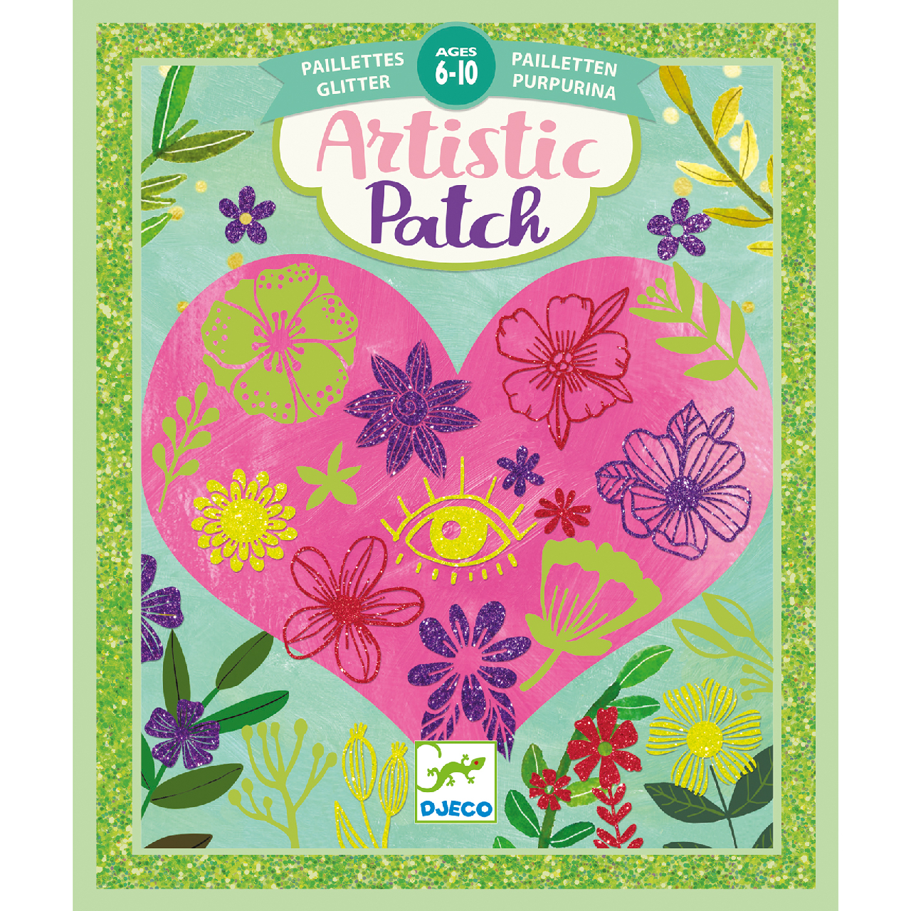 Artistic Patch - Csillámminta készítés - Virág szirmok - Collages - Petals