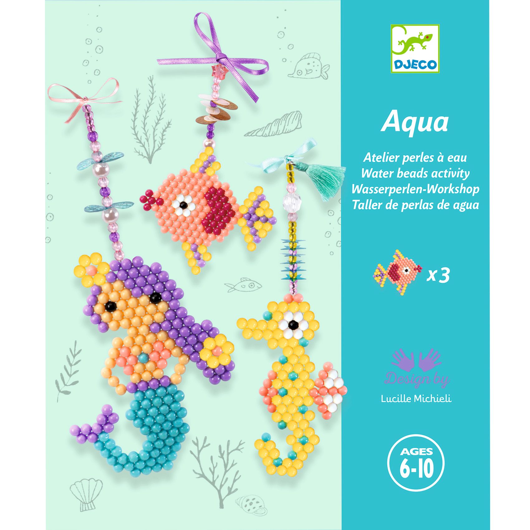 Artistic Aqua - Vizes gyöngykirakó képkészítő - Tengervarázs - Sea charm