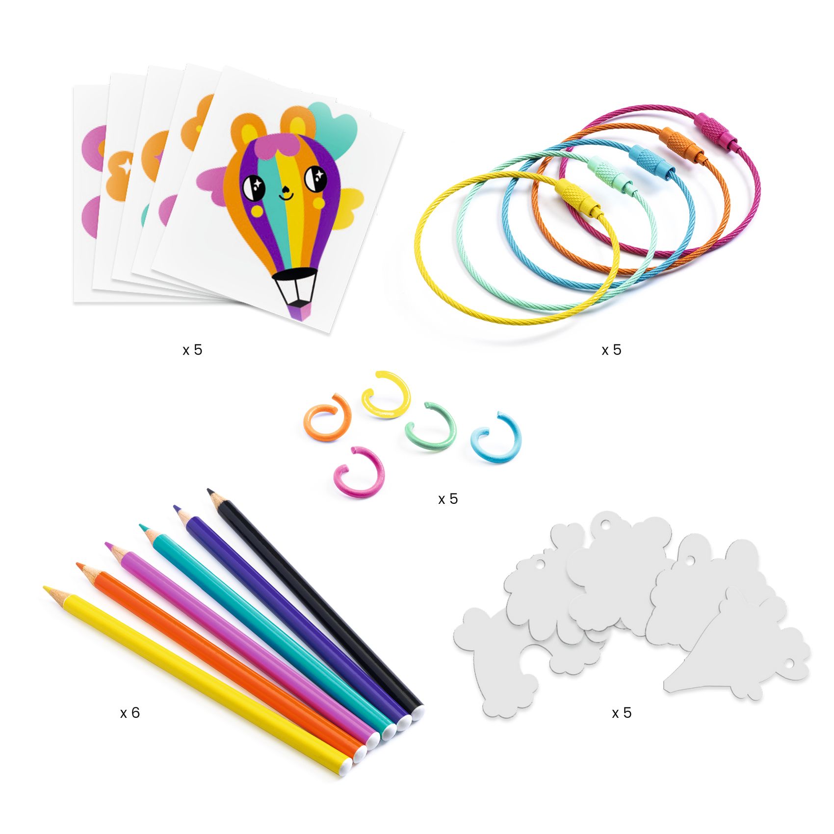 Artistic Plastic - Cuki kulcstartó díszek - Kawaii keyring