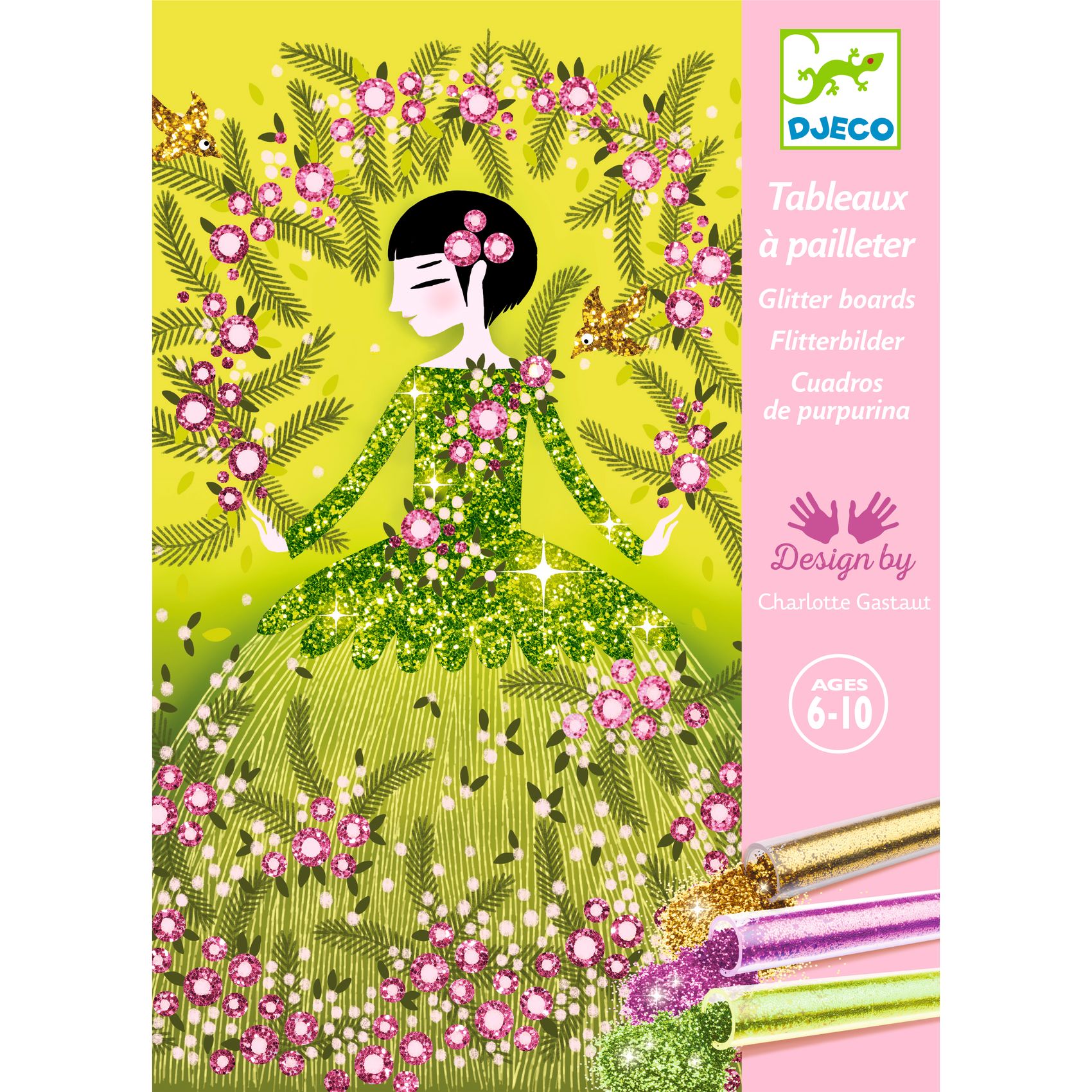 Csillámkép készítés - Csillogó ruhák - Glitter dresses