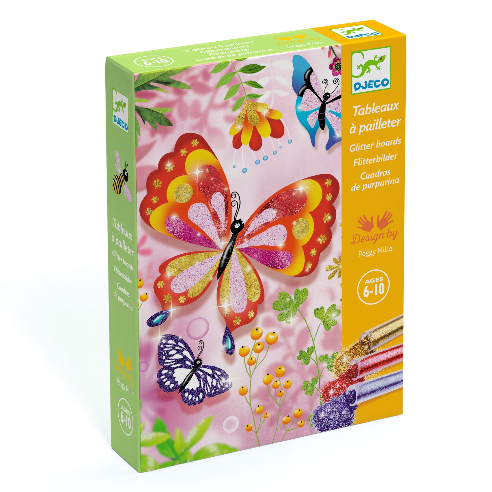 Csillámkép készítés - Pillangók - Butterflies