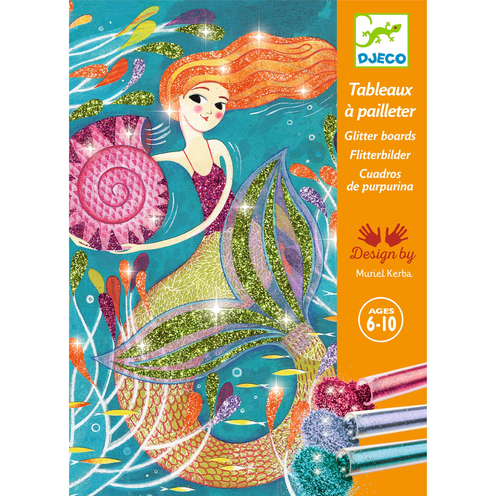 Csillámkép készítés - Sellők - Mermaids