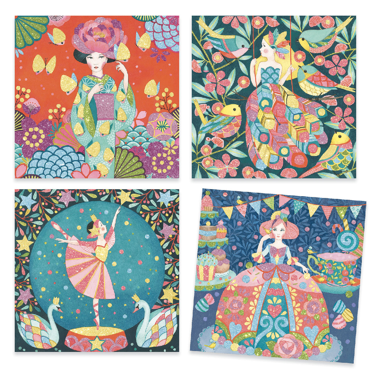 Mikrogyöngyös képkészítés - Ábrándozás - Daydream