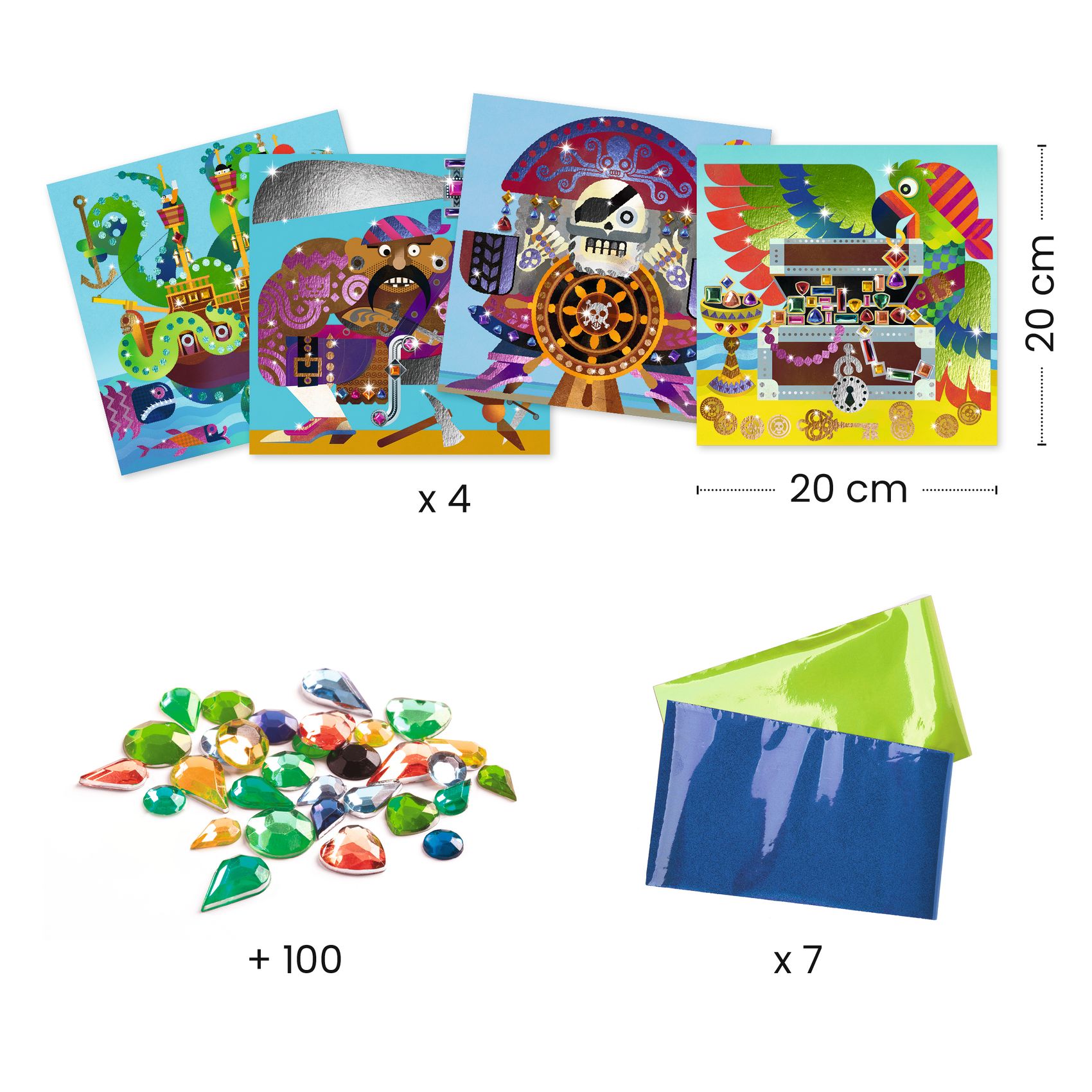 Fémfóliás színezés - Kalóztámadás - Up and at 'em!