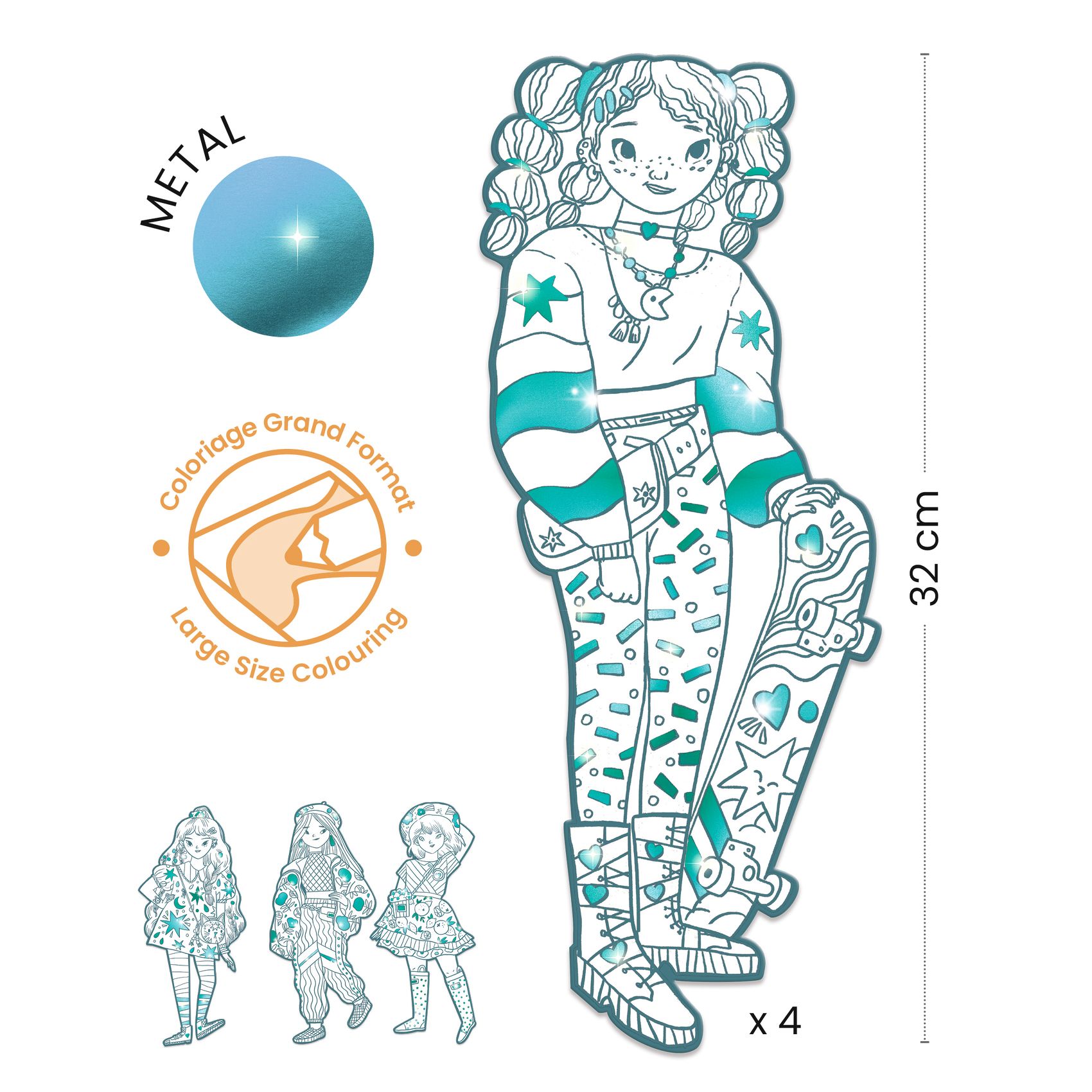 Színezés - Angéla Divat - Angèle and friends