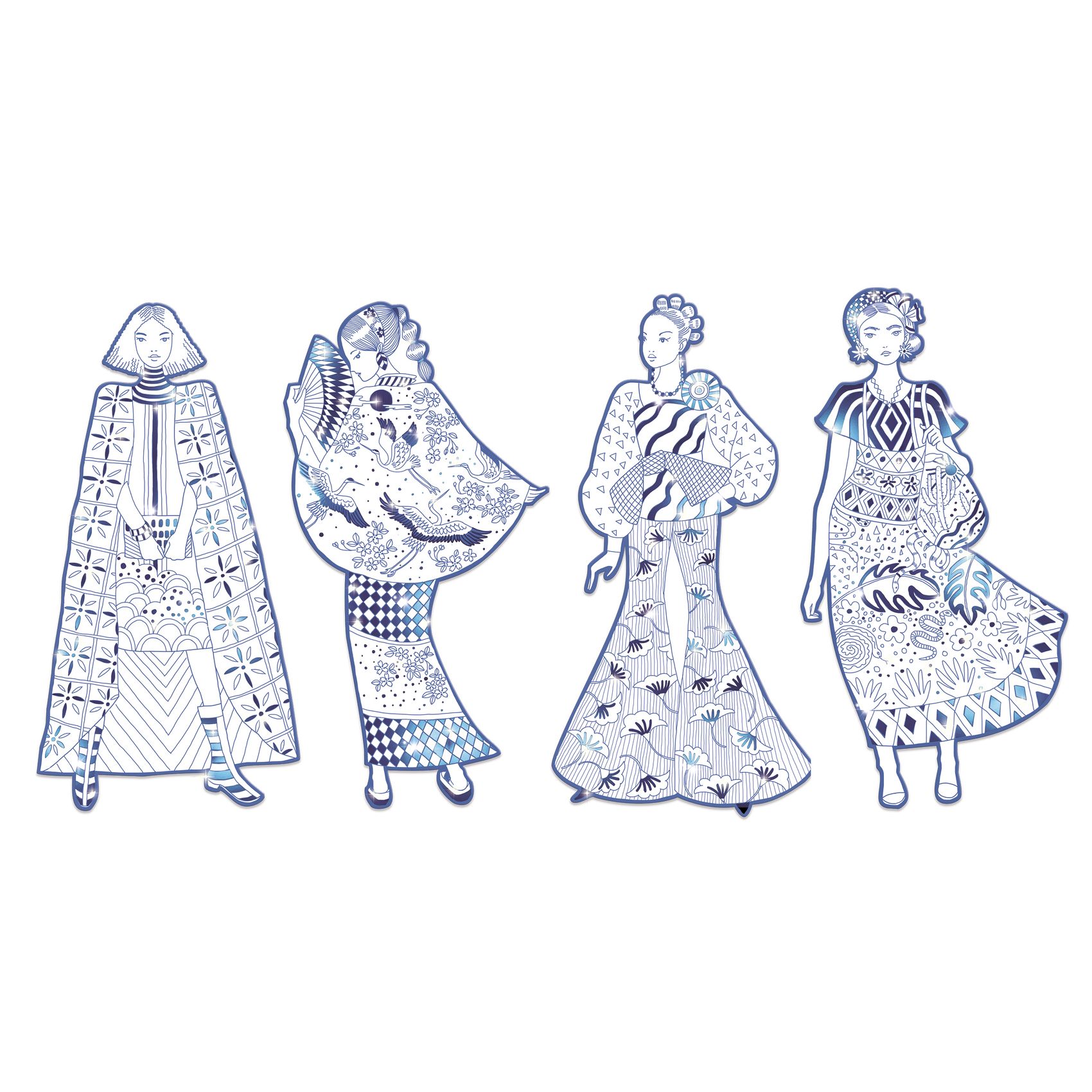 Színezés - Laura Divat - Laura and friends