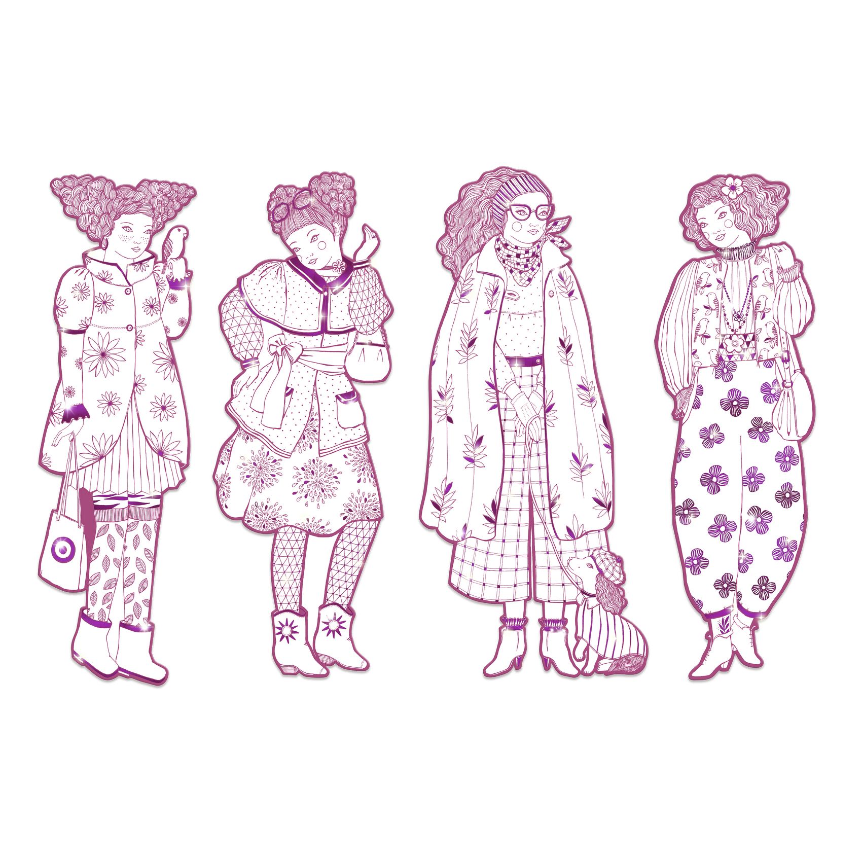 Színezés - Rosemary Divat - Rosemary and friends