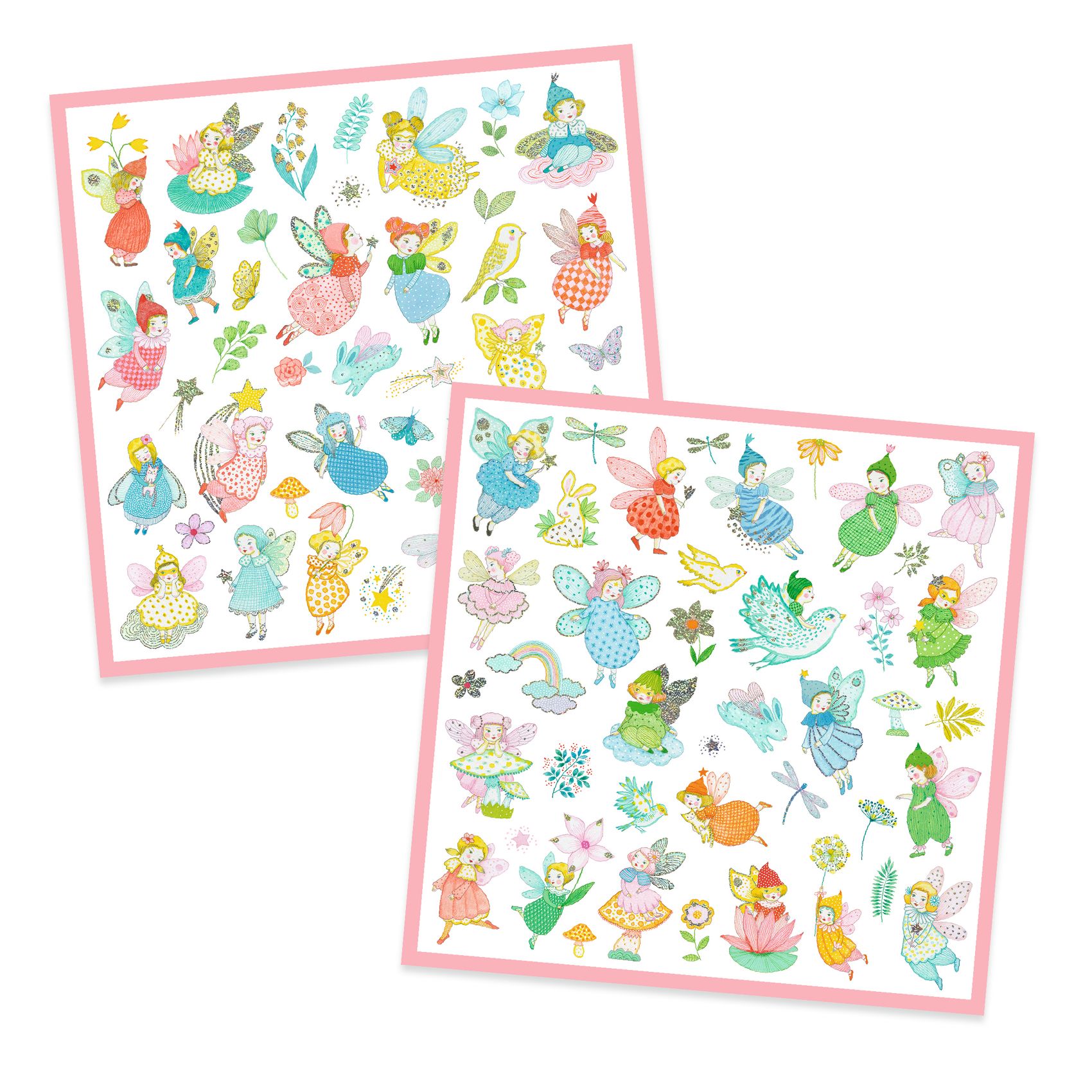 Matricák - Csillogó tündérek - Sparkly fairies
