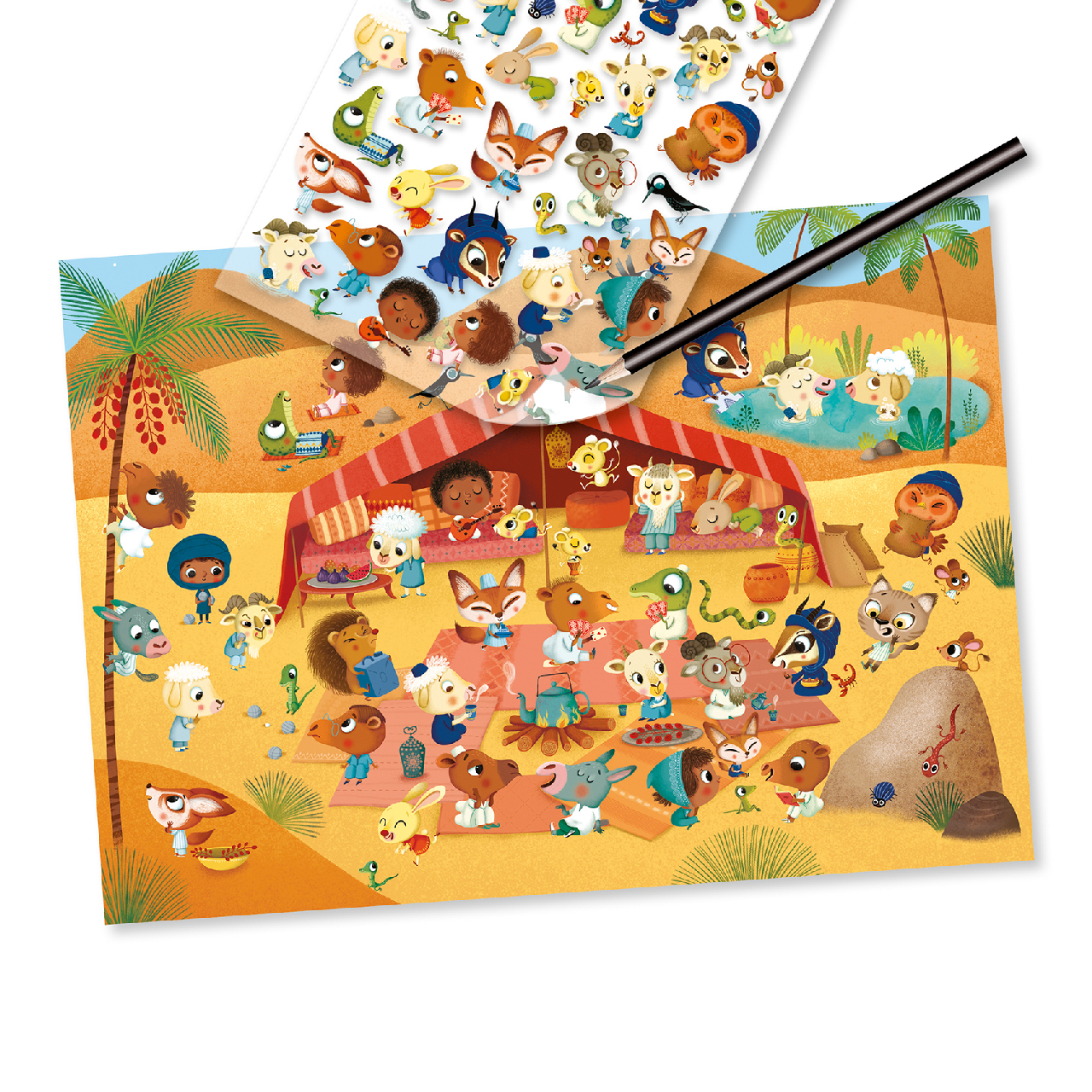 Satírozó képkészítés - Tájak - Savannah, desert, and North Pole: time for fun!