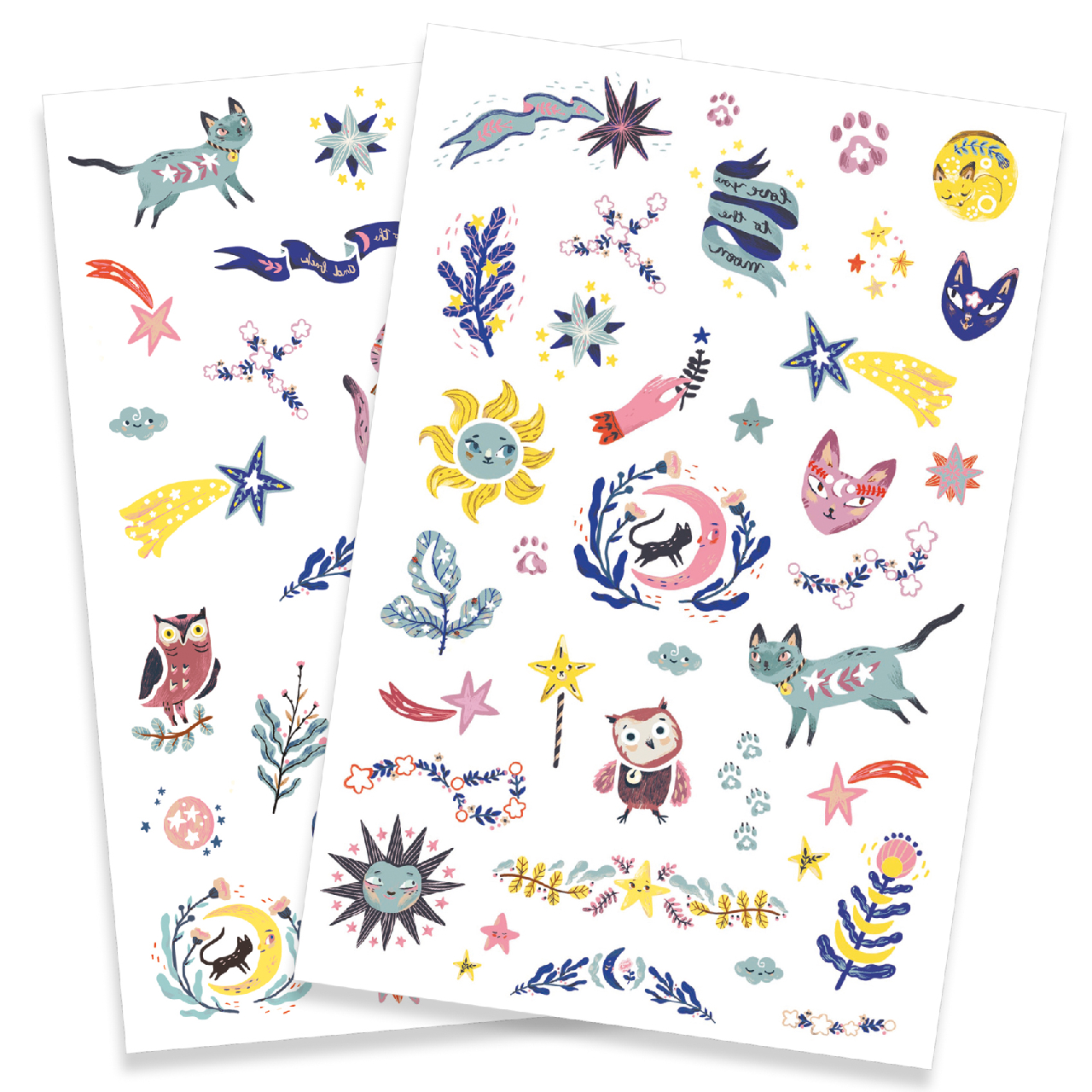 Tetováló matricák - Édes álom - Sweet dreams