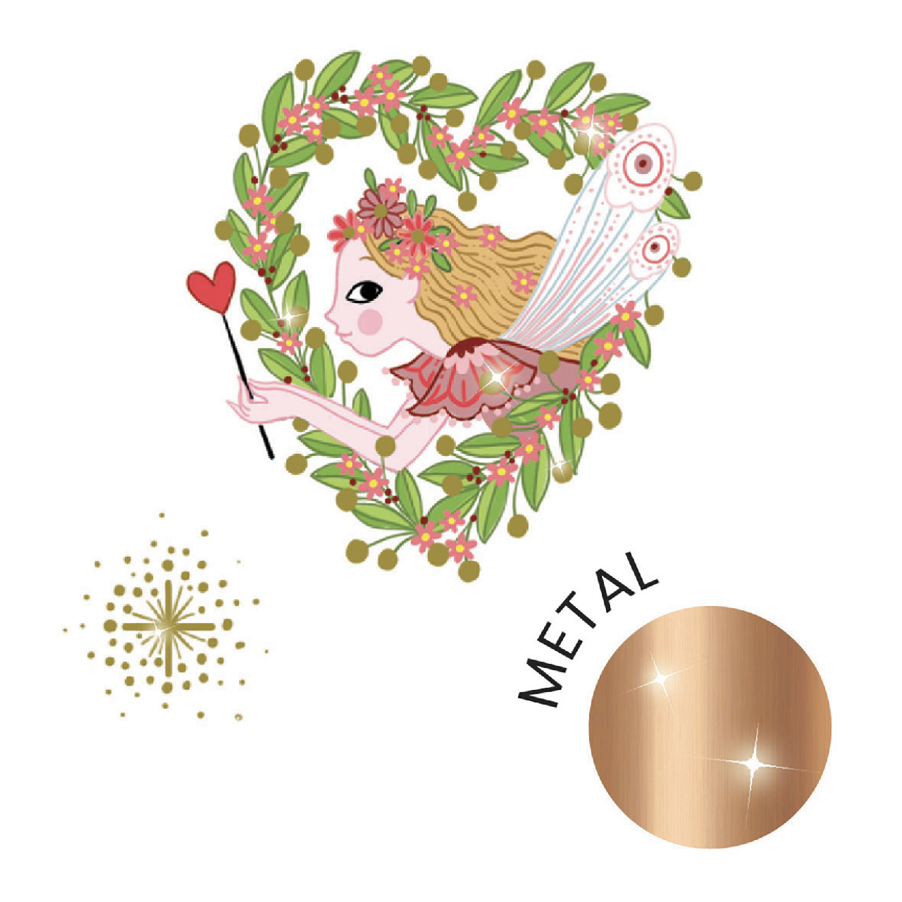 Tetováló matricák - Tündéri barátok - Fairy friends