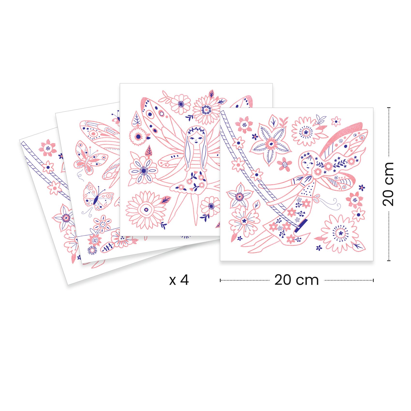 Csillámló színezők - Apró szárnyak - Little Wings