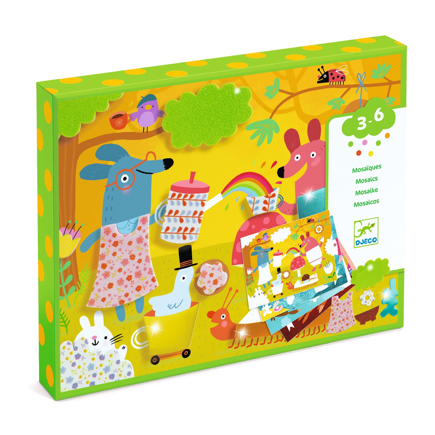 Kollázs műhely - Mozaikkép készítés kezdetei - Foam fun