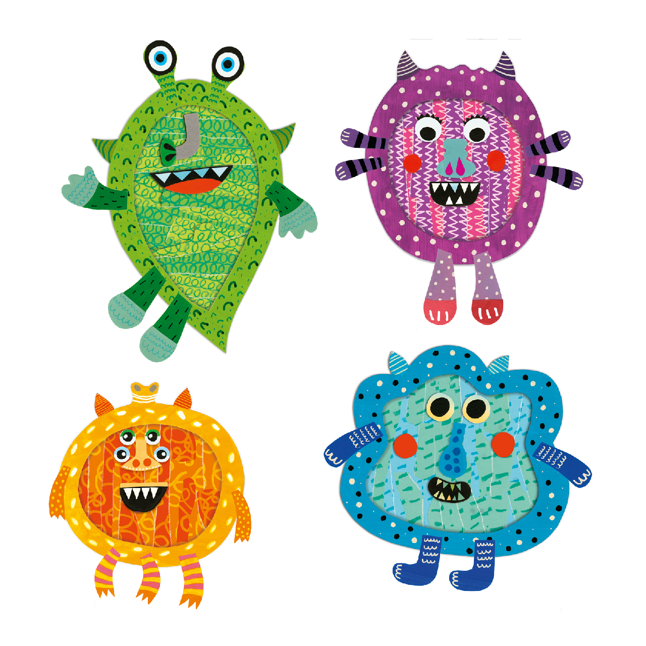 Kollázs műhely - Tépkedős ragasztós - Tear and stick