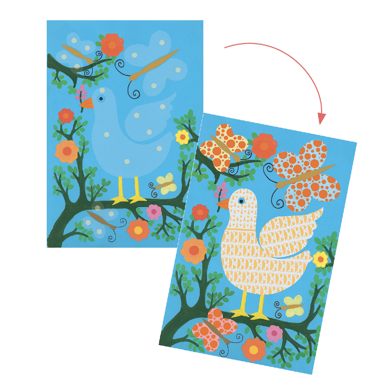 Mintafestő műhely - Ó, ez varázslat - Oh, it's magic