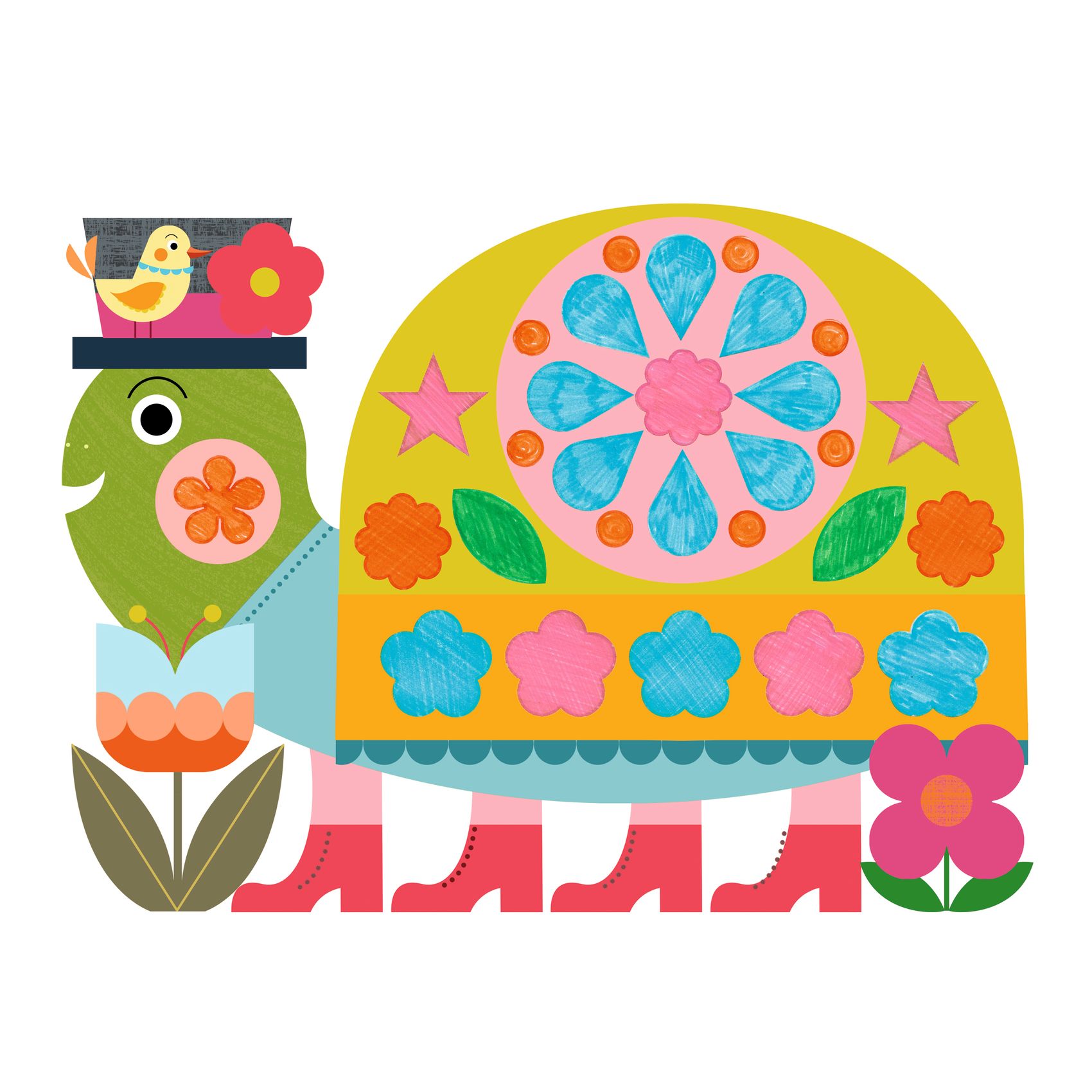 Színezés sablonokkal - Rendezetten vidám - Neat but fun