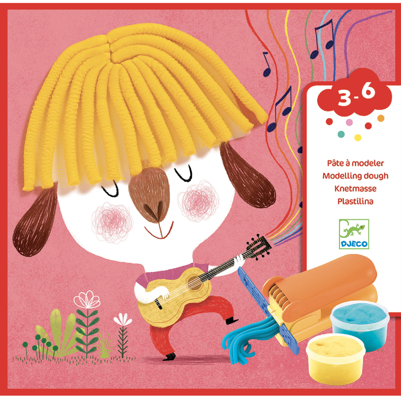 Gyurmaformázós képkészítés - Göndör és egyenes frizura - Curls and straight hair