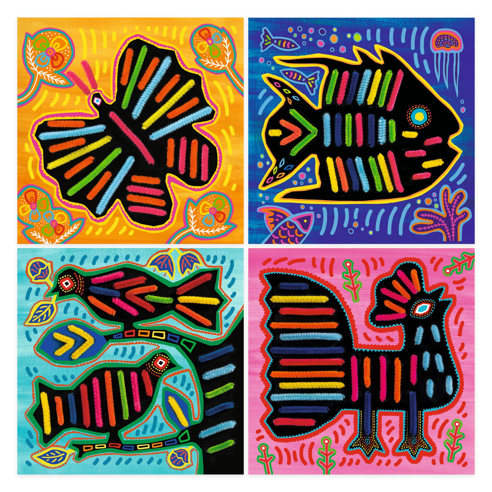 Fűzős képkészítő - Csuda Mola - Super soft