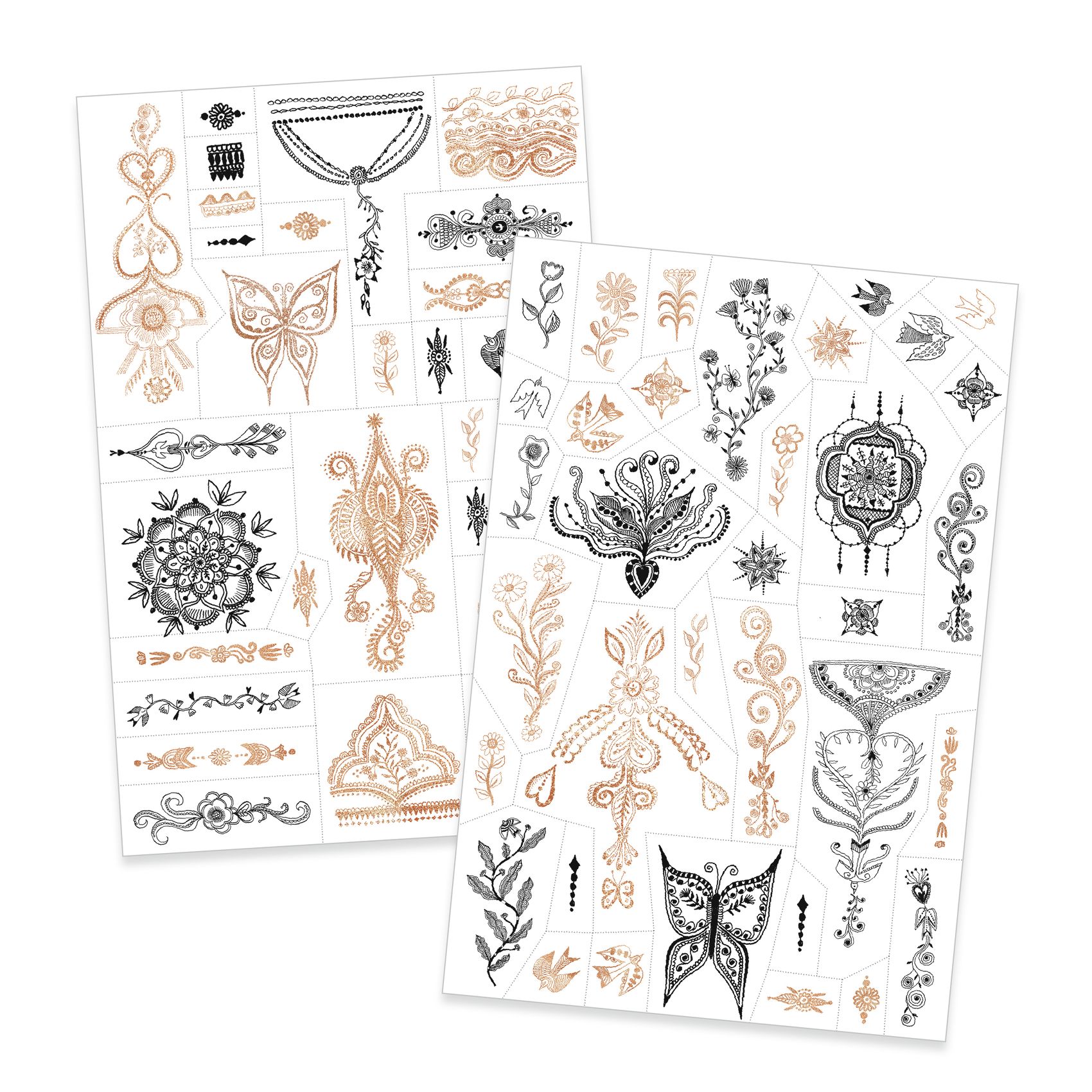 Tetováló matricák - Keleti szellő - Oriental breeze