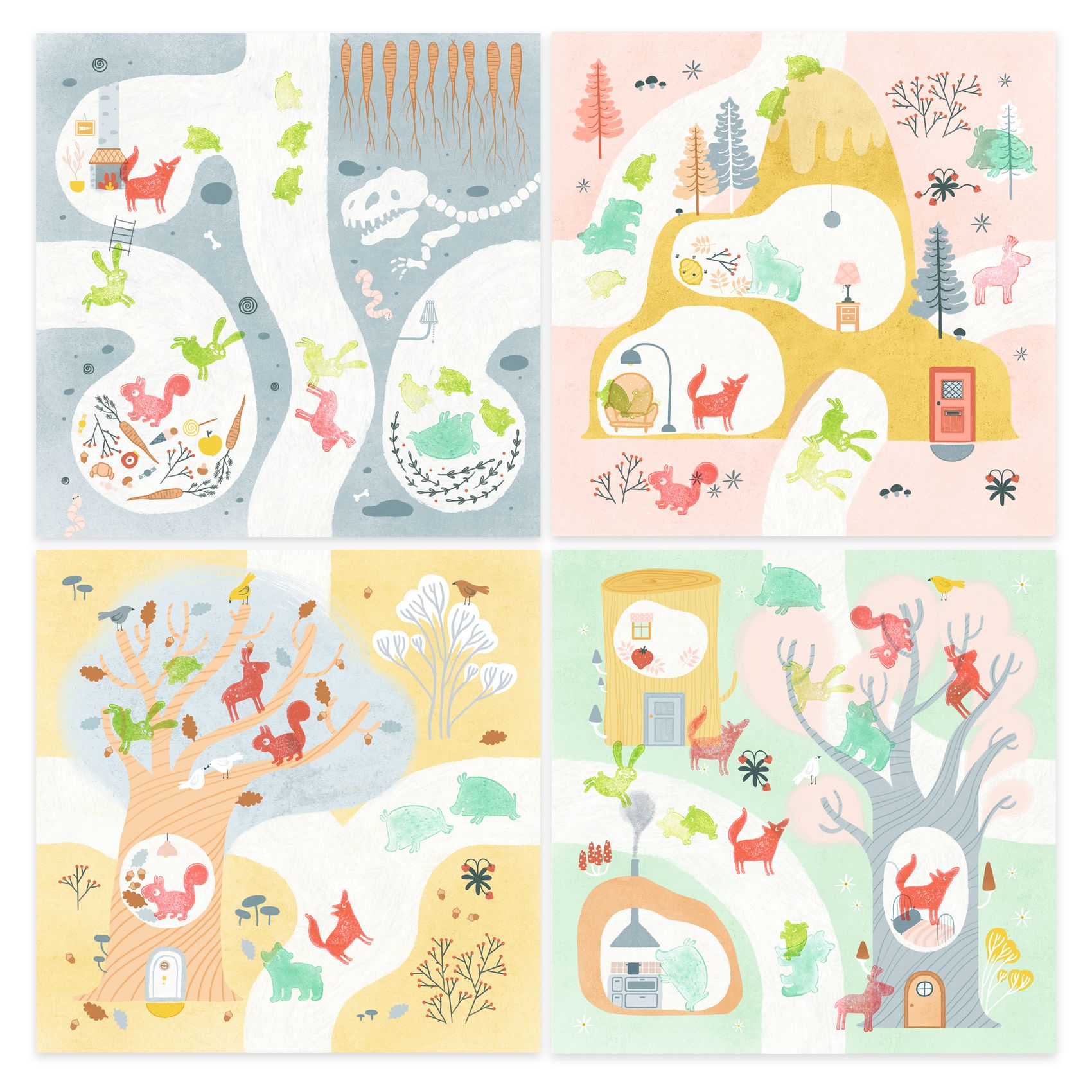 Kreatív nyomdakészlet - Erről-arról - Out and about