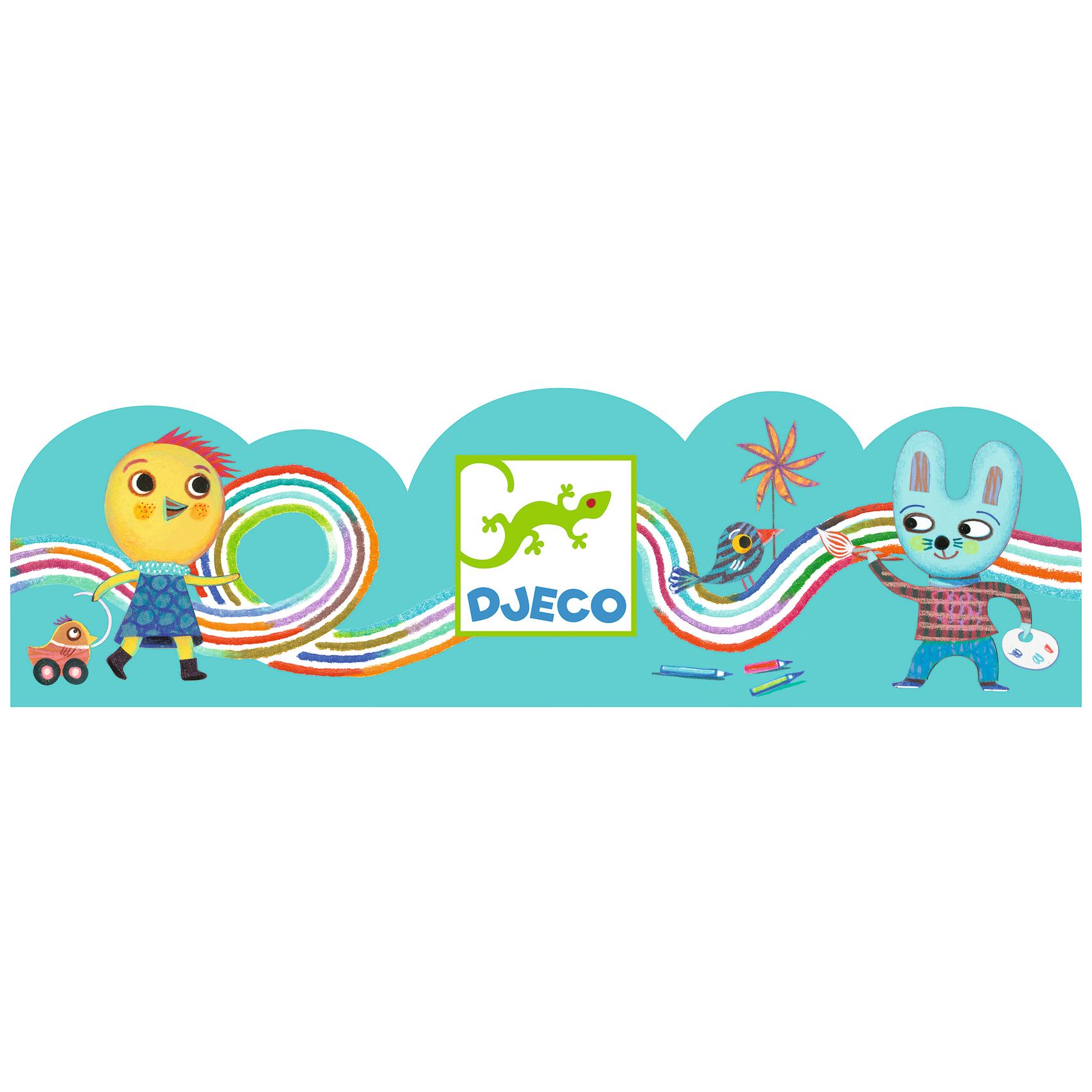 Display - Shelf pannel  - Djeco version n2- 1m