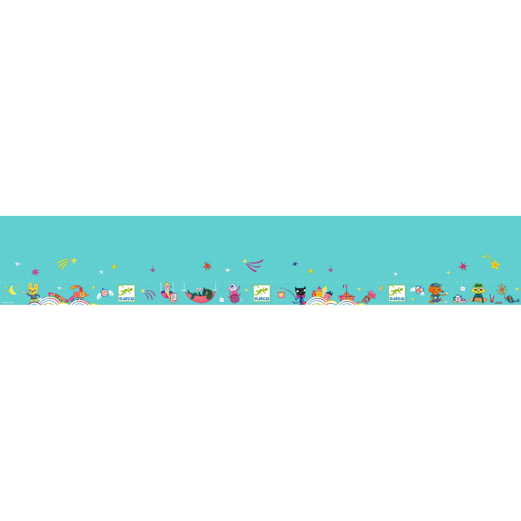 Display - Shelf talker in strip PVC - Djeco 1m