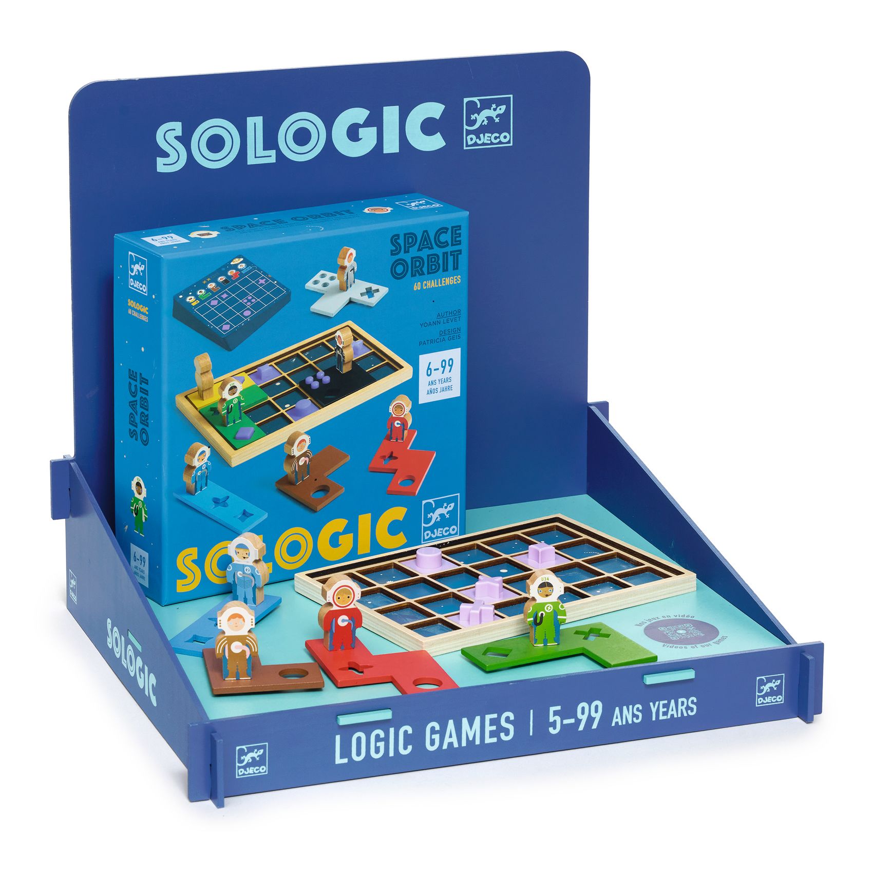 Display - Wooden demonstration table SOLOGIC