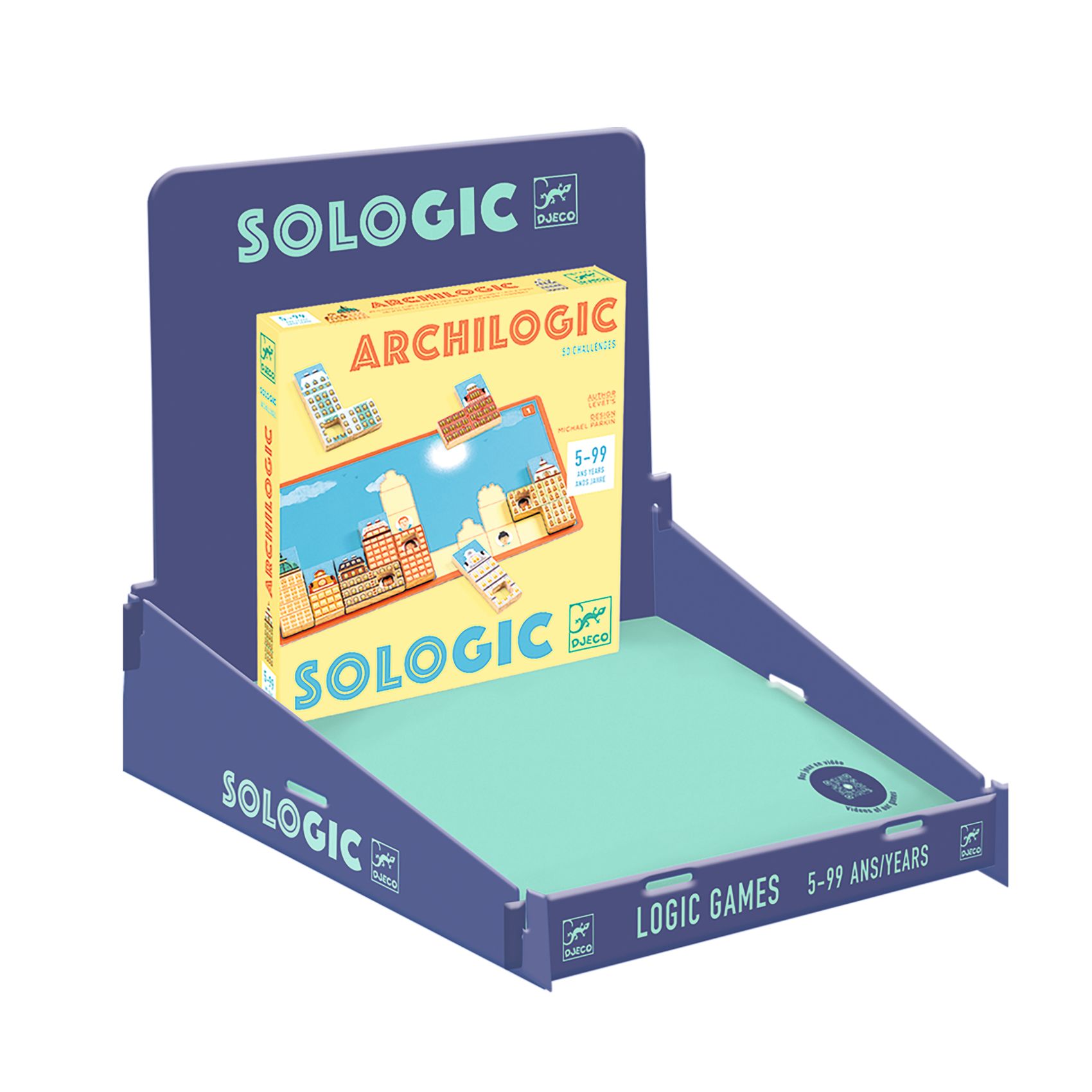 Display - Wooden demonstration table SOLOGIC