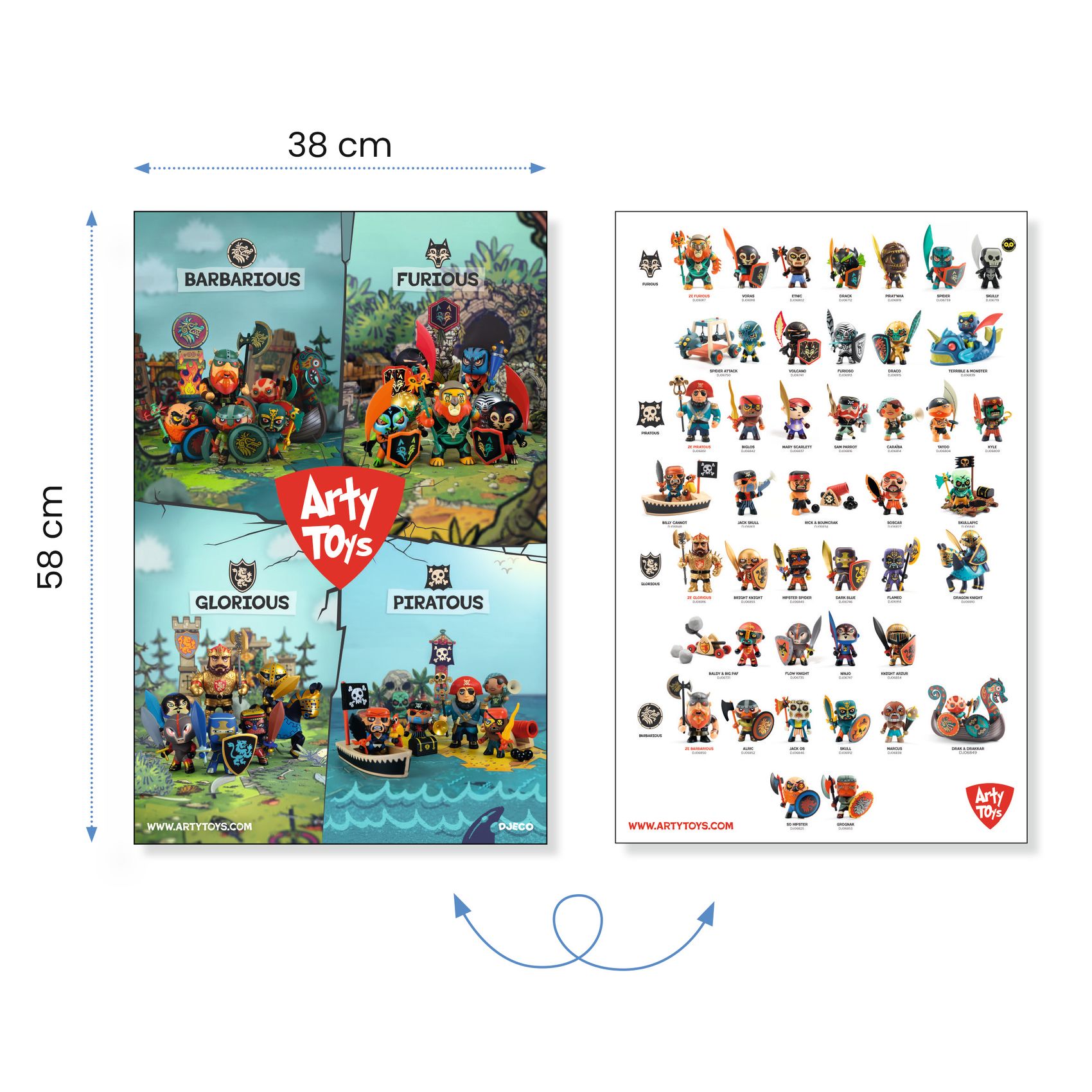 Display - Arty Toys poster