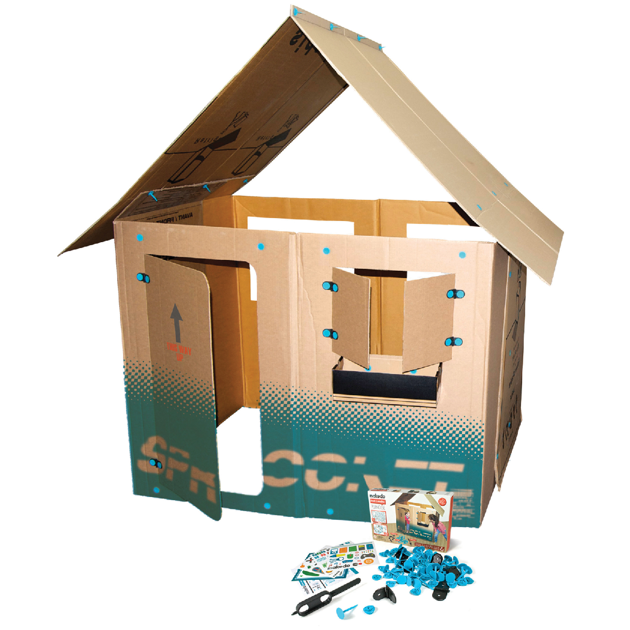 Find & Make - Játszóház építő -  Playhouse