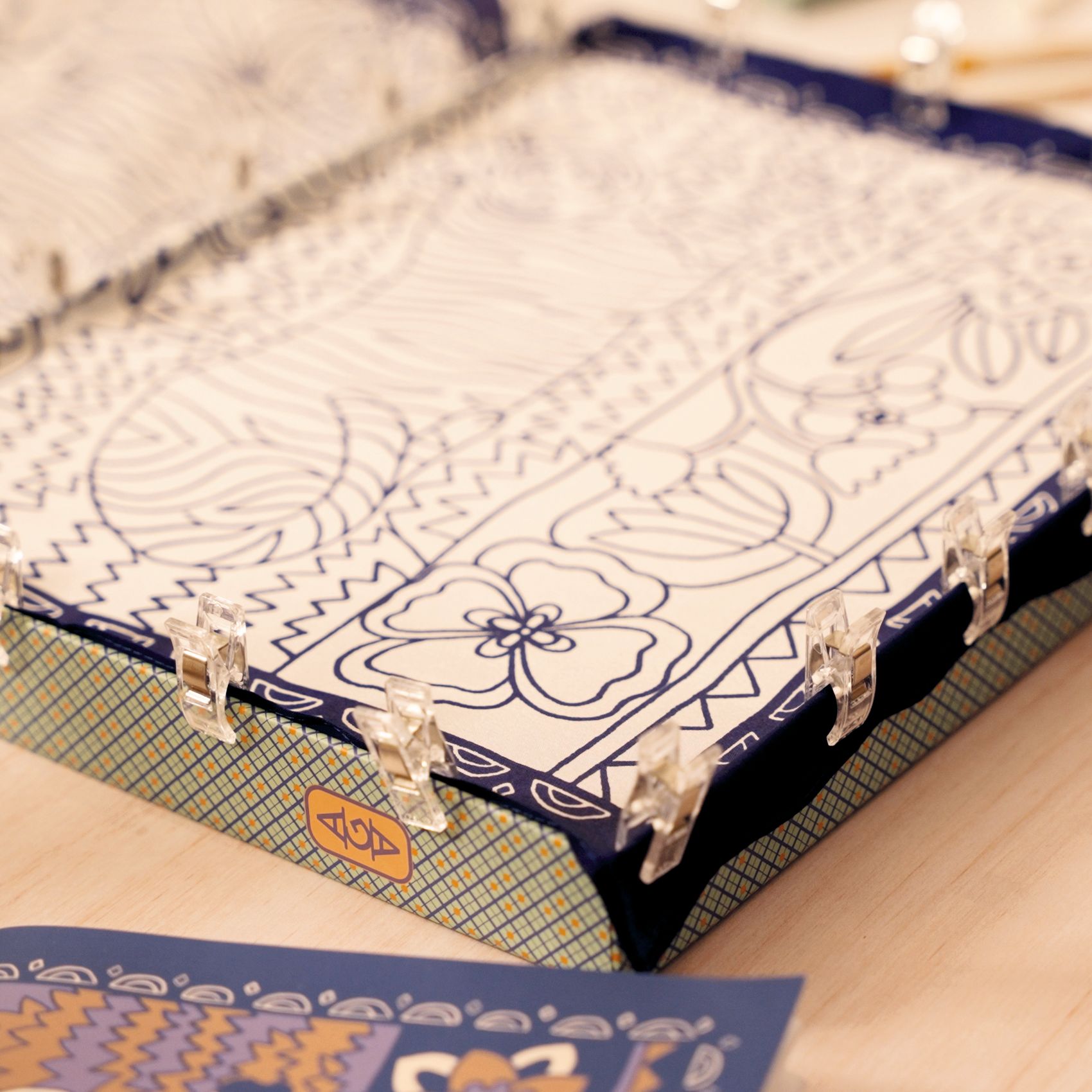 Műterem 10 - Selyem festés, Tigrisek  - Atelier 10, Silk Painting