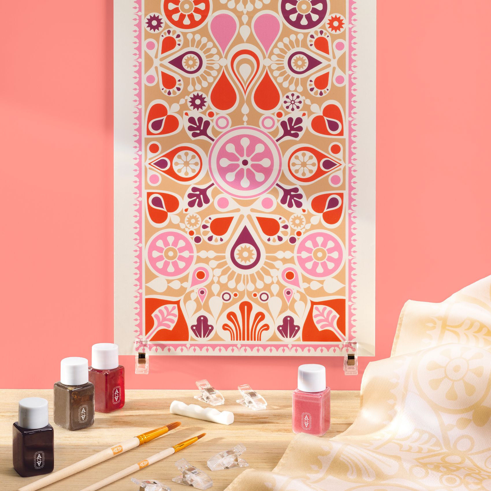 Műterem 11 - Selyem festés, Mandalák - Atelier 11, Silk Painting