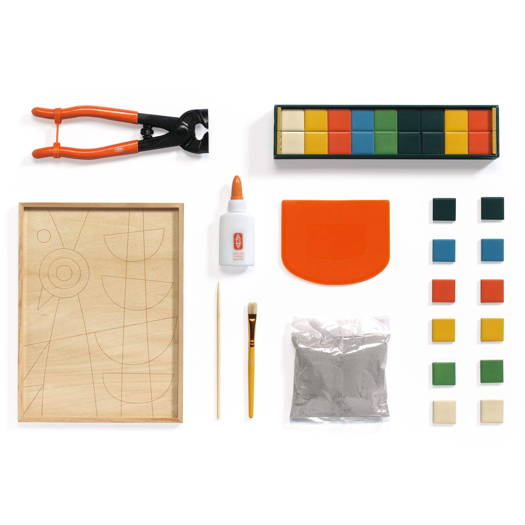 Műterem 73 - Mozaikkép, Páva - Atelier 73, Mosaic