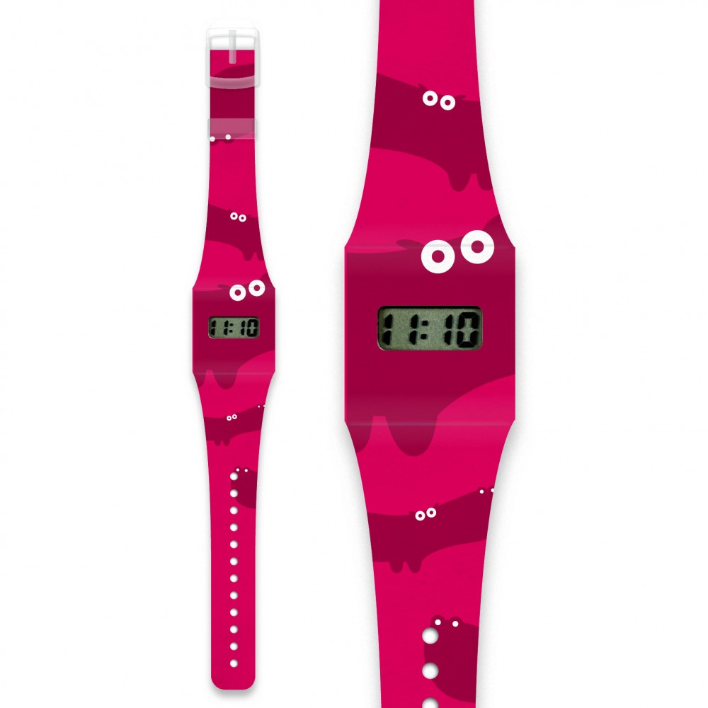 Papír karóra - HAPPY HOPPSTER - Pappwatch Kids