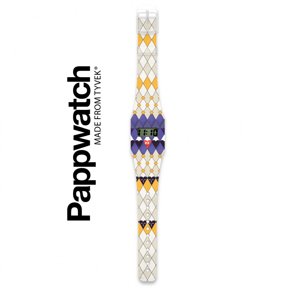 Papír karóra - DIAMONDS - Pappwatch Kids