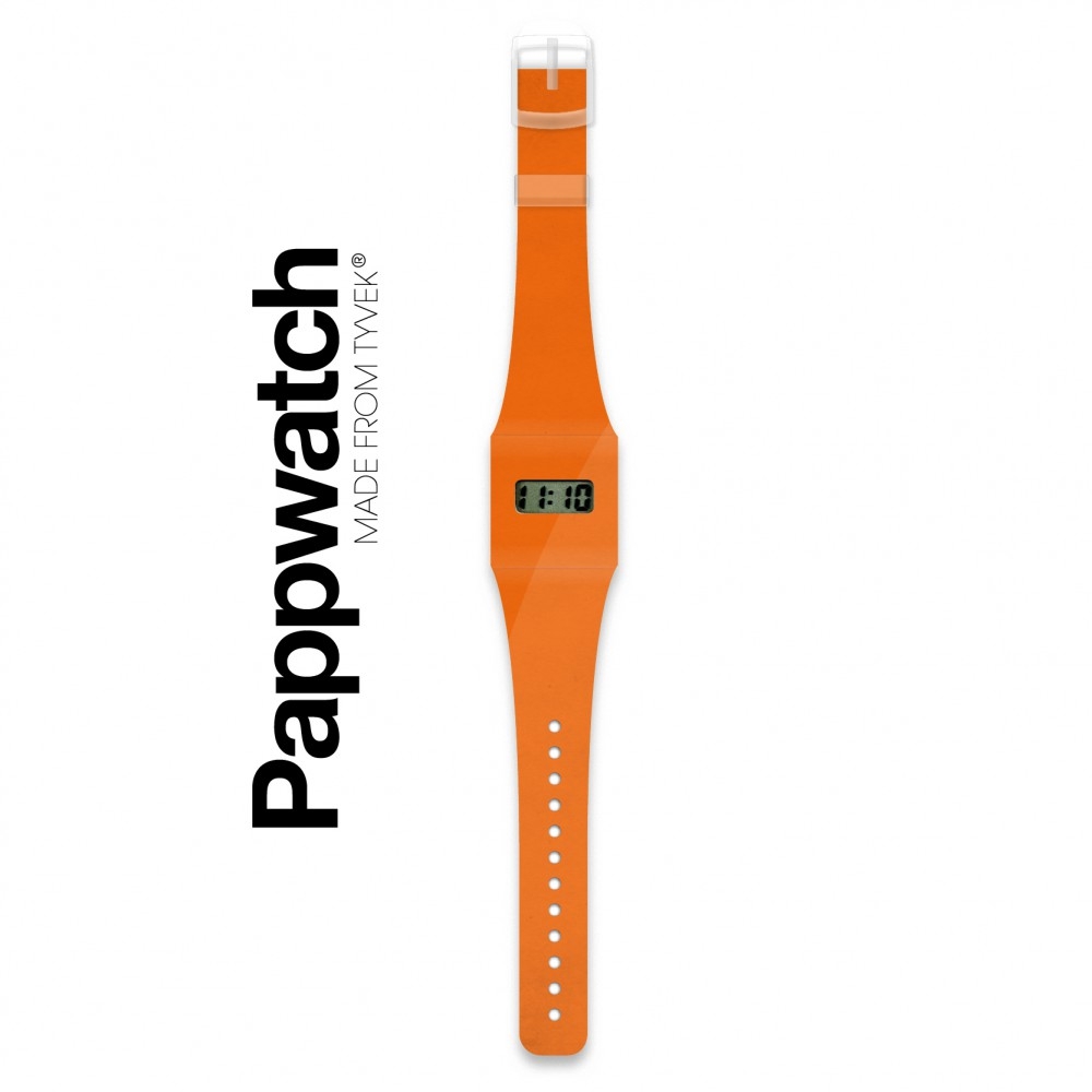 Papír karóra - ORANGE / NEON - Pappwatch
