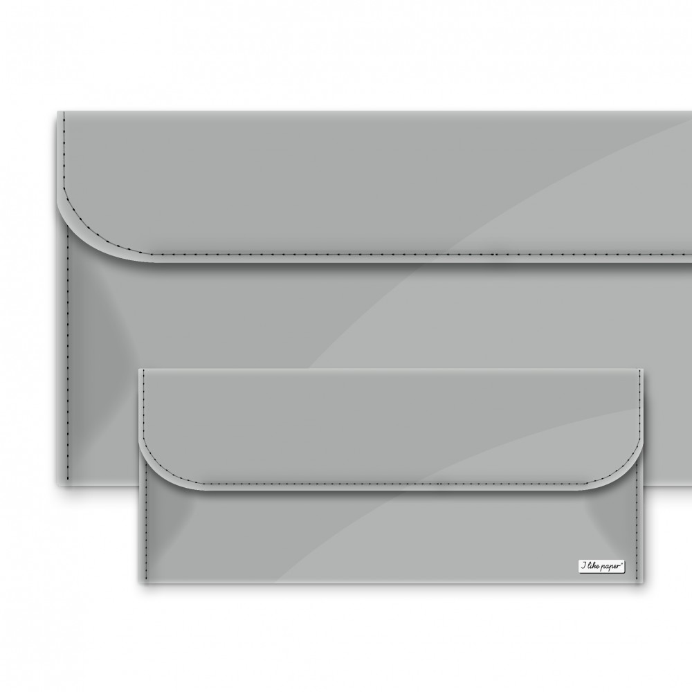 Kézitáska, nagy - SILBER / METALLIC - Big Case