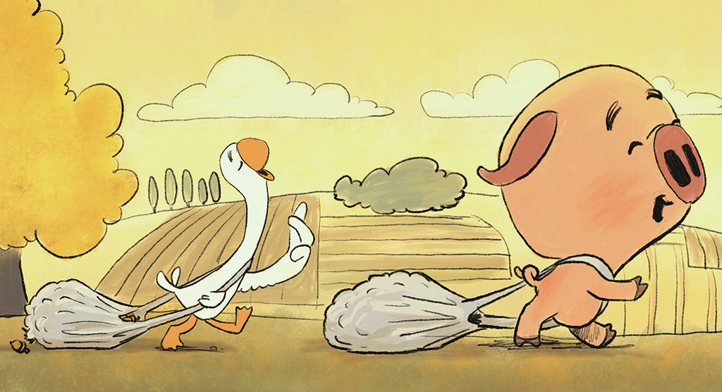 Malac és Liba kirándul (Malac és Liba)