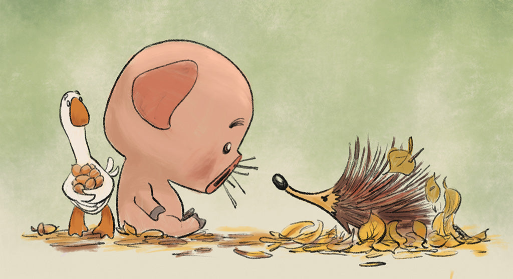 Malac és Liba kirándul (Malac és Liba)