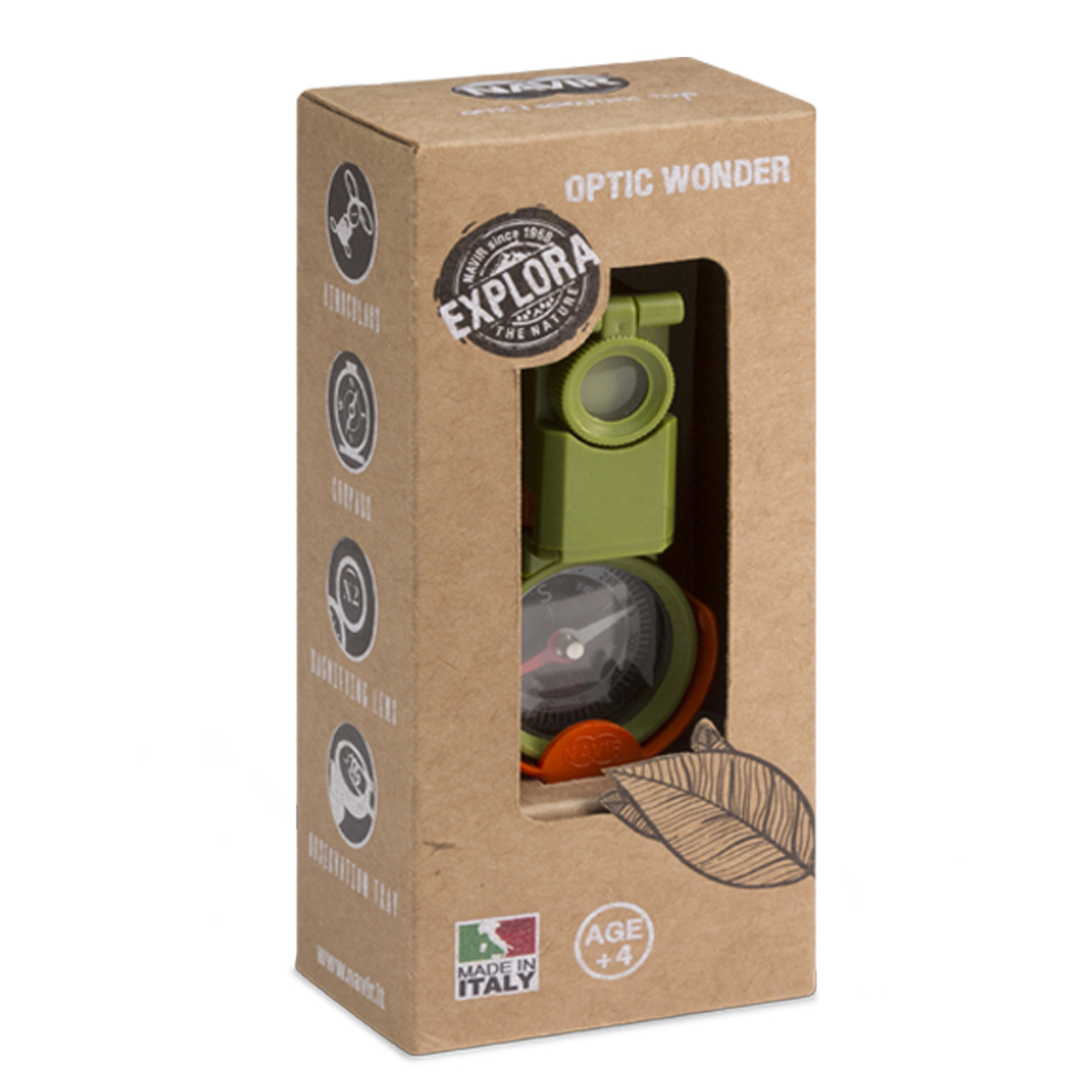 Többfunkciós megfigyelő ővcsipesszel - EXPLORA OPTIC WONDER