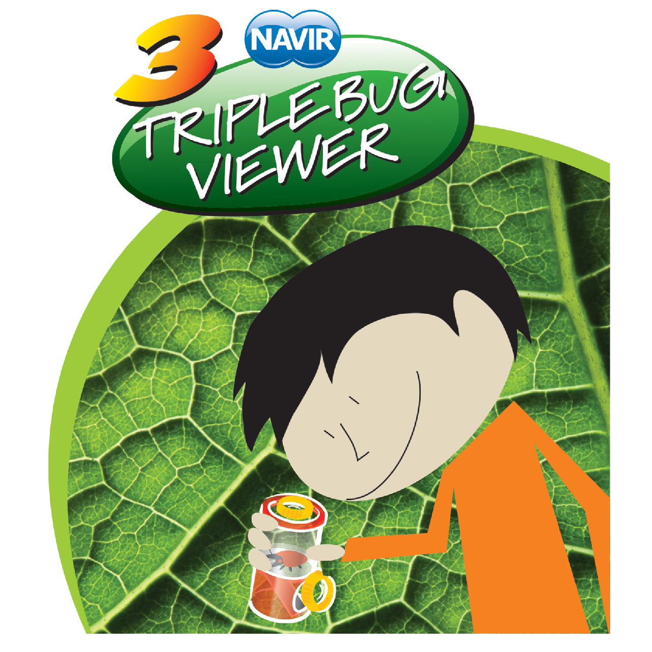Három nézőszögű bogárvizsgáló - Triple Bug Viewer – 3 way