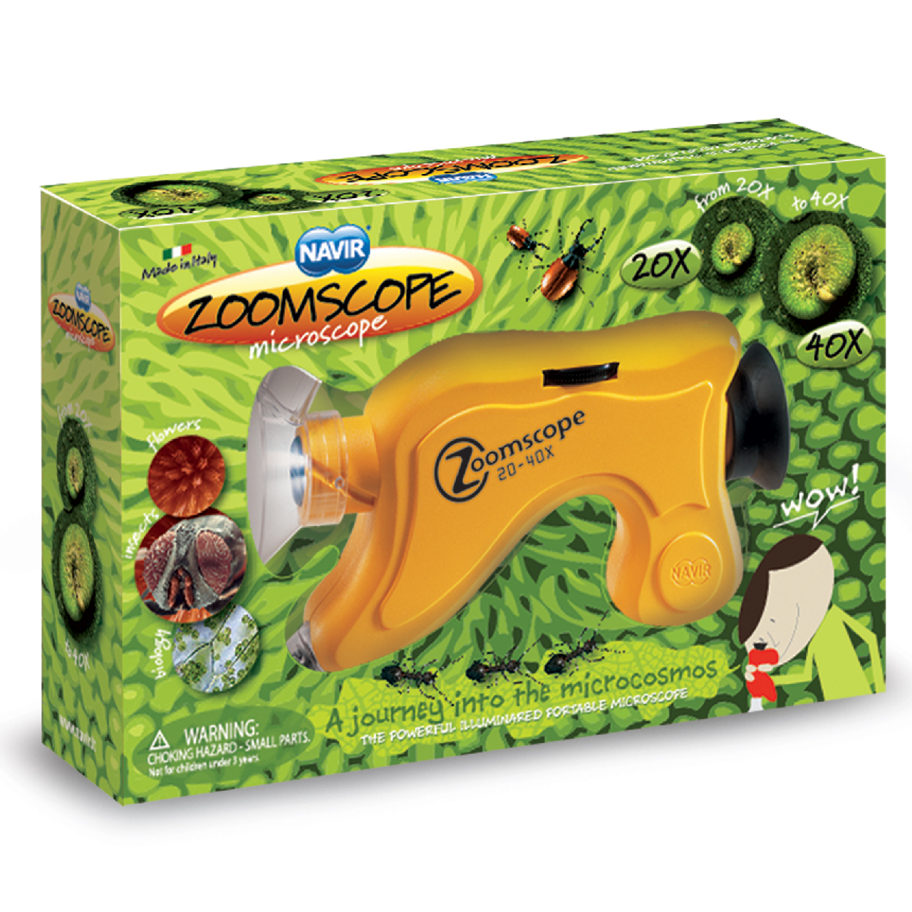 Hordozható mikroszkóp - Zoomscope – Microscope