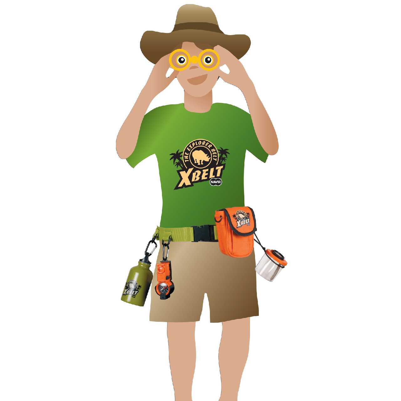 Kaland alapfelszerelés - X-BELT, The Exploration Belt