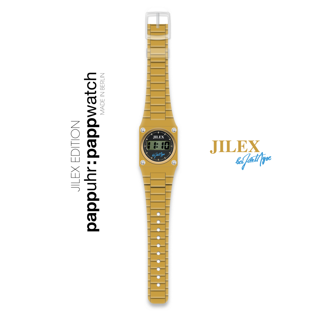 Papír karóra - JILEX - Pappwatch