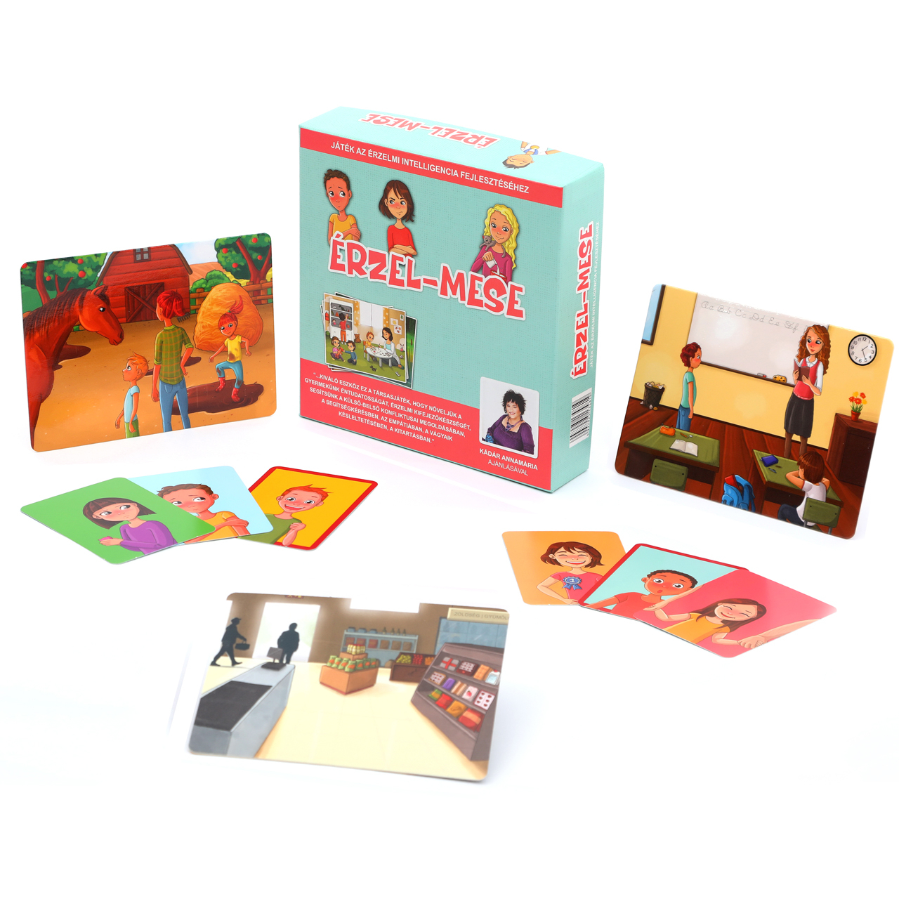 ÉRZEL-MESE - érzelmi intelligencia fejlesztő játék