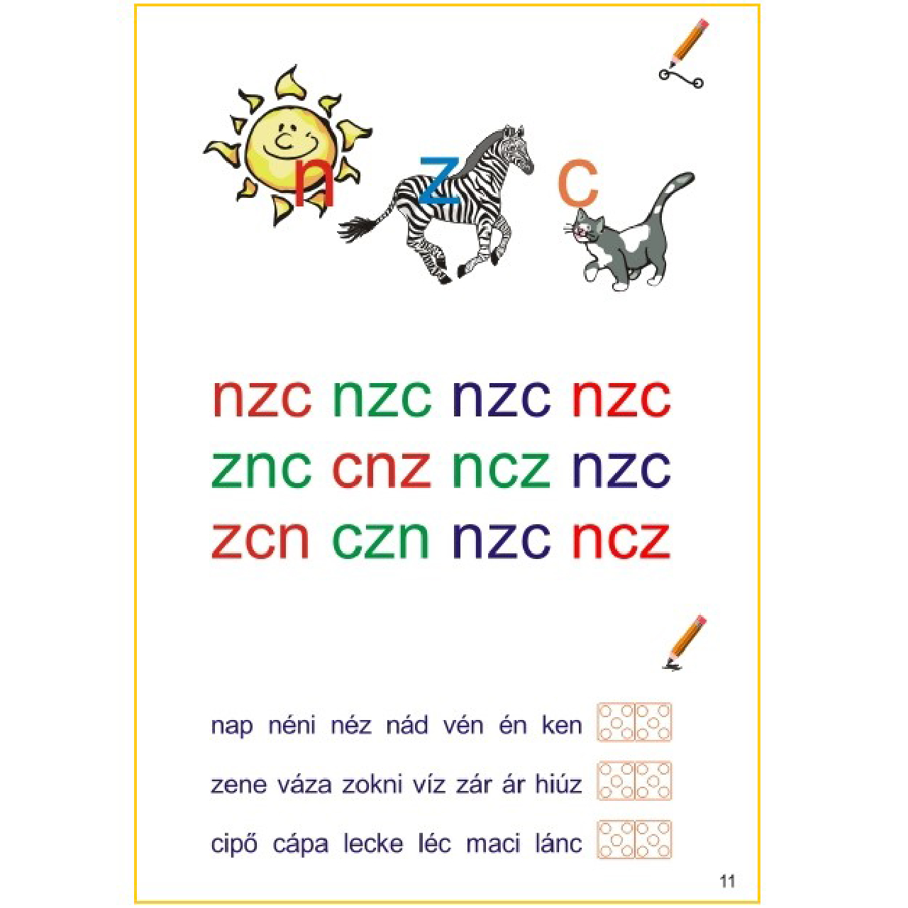 Vésike - Olvasást segítő feladatlapok